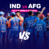 Men in Blue Face Afghan Challenge: India Seeks Smooth Start in T20 World Cup Super Eights