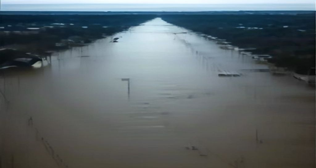 Coastal New Jersey Inundated as Rapid Floodwaters Surge Through Neighborhoods