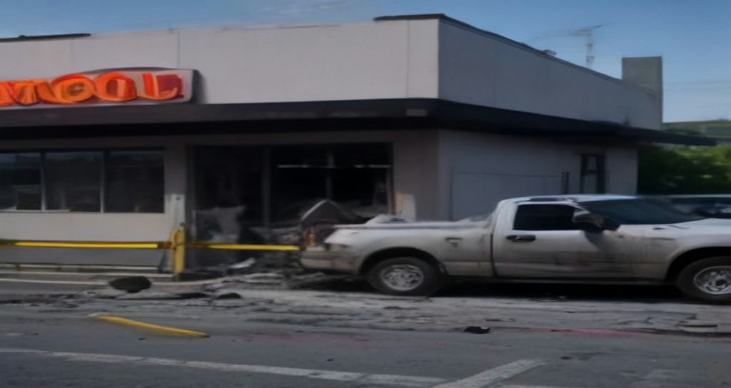 Pickup Truck Crashes Into New Jersey Taco Bell Following Medical Emergency